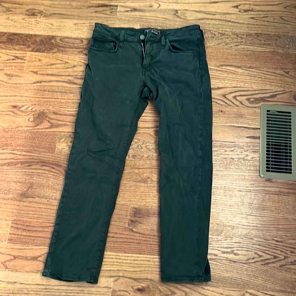 34 Heritage Courage Hunter Green Khakis 32/30